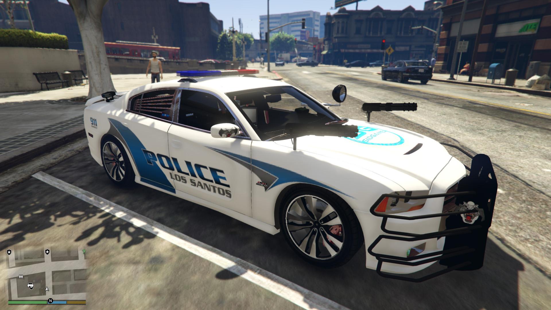 Dodge Charger Srt Police Weapons V Gta Mods Com